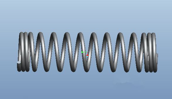 Proe/Creo截頭壓縮彈簧的創建